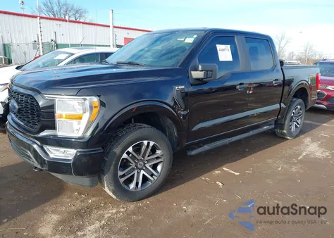 2021 Ford F-150 Xl из США, поврежденный, VIN 1FTFW1E54MKD21374